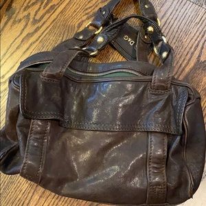 Dolce and Gabbana brown soft leather Romina bag